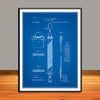 1894 Razor Strop Strap Patent Print - Unframed