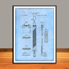 1894 Razor Strop Strap Patent Print - Unframed