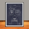 1895 Selden Road Engine Patent Print - UNFRAMED