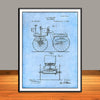 1895 Selden Road Engine Patent Print - UNFRAMED