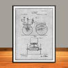 1895 Selden Road Engine Patent Print - UNFRAMED