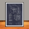 1897 Kinetoscope Patent Print - Unframed