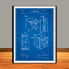 1897 Kinetoscope Patent Print - Unframed