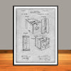 1897 Kinetoscope Patent Print - Unframed