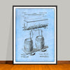 1897 Cold Air Pressure for Beer Patent Print - Unframed
