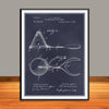 1897 A.L. Cralle Ice Cream Mold and Disher Patent Print - UNFRAMED