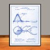 1897 A.L. Cralle Ice Cream Mold and Disher Patent Print - UNFRAMED