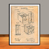 1897 Kodak Brownell Camera Patent Print - Unframed