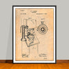 1898 Ahearn Telephone Patent Print - Unframed