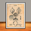 1899 Fire Extinguisher Patent Print - UNFRAMED