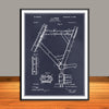 1899 Bicycle Frame Patent Print - Unframed