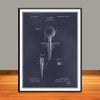 1899 G.F. Grant Golf Tee Patent Print - Unframed