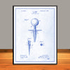 1899 G.F. Grant Golf Tee Patent Print - Unframed