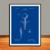1899 G.F. Grant Golf Tee Patent Print - Unframed