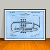 1901 Cornet Patent Print - Unframed