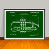 1901 Cornet Patent Print - Unframed