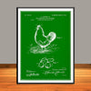 1902 Eye Protection For Chickens Patent Print - Unframed