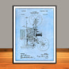 1902 Projecting Kinetoscope Patent Print - Unframed