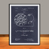 1902 Artist Palette Patent Print - Unframed