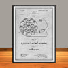 1902 Artist Palette Patent Print - Unframed