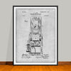 1902 G. A. Long Pay Telephone Patent Print - Unframed