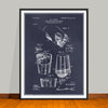 1902 Liquid Strainer and Mixer Patent Print - Unframed