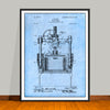 1902 Wine Press Patent Print - Unframed