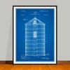 1903 Silo Patent Print - Unframed