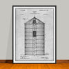 1903 Silo Patent Print - Unframed