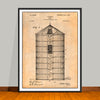 1903 Silo Patent Print - Unframed