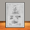 1904 Riding Gallery Patent Print - Unframed