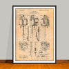 1904 Wagner Tattooimg Device Patent Print - UNFRAMED
