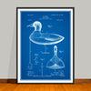 1904 Duck Hunting Decoy Patent Print - Unframed