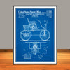 1904 Electrically Propelled Vehicles Patent Print - Unframed