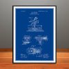 1904 Riding Gallery Patent Print - Unframed