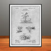 1904 Riding Gallery Patent Print - Unframed