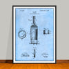 1905 Wine Bottle Patent Print - Unframed