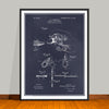 1906 Double Cigar Cutter Patent Print - UNFRAMED