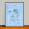 1906 Double Cigar Cutter Patent Print - UNFRAMED