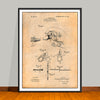 1906 Double Cigar Cutter Patent Print - UNFRAMED