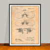 1906 Eyeglasses Patent Print - UNFRAMED