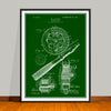 1906 Fly Fishing Reel Patent Print - UNFRAMED