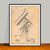 1906 Lohmann Telescope Patent Print - UNFRAMED