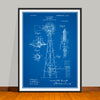 1906 Cassell Windmill Patent Print - Unframed