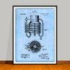 1906 Whiskey Still Patent Print - Unframed