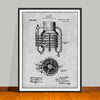 1906 Whiskey Still Patent Print - Unframed