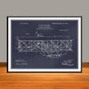 1906 Wright Brothers Flying Machine Patent Print - UNFRAMED