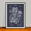 1907 Printing Press Patent Print - UNFRAMED