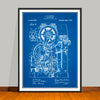 1907 Printing Press Patent Print - UNFRAMED