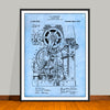 1907 Printing Press Patent Print - UNFRAMED